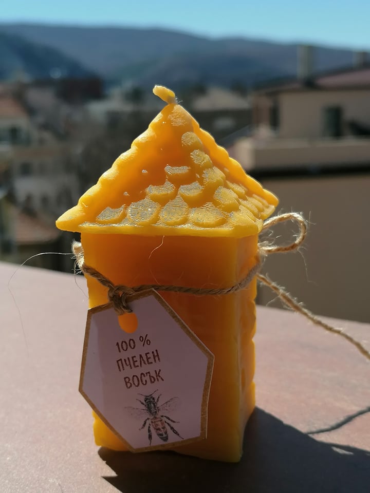Ръчно изработени свещи - "Alexa Bee Farm"