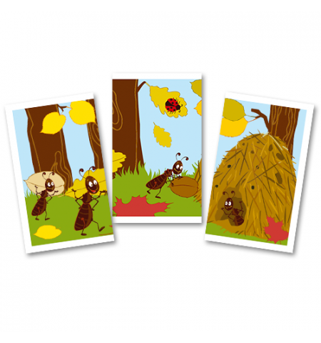 "Къде живеят животните" - карти за игра, Издателство Клевър Бук", за деца от 4 до 7 г.