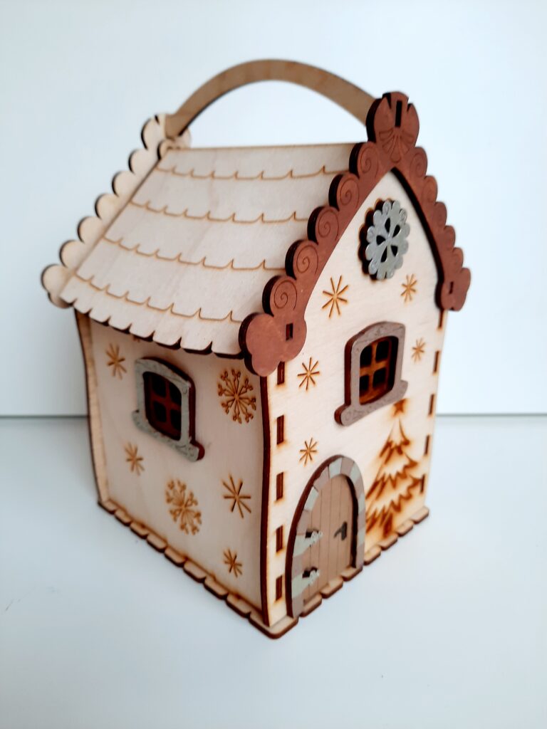 Коледна къщичка - кутия